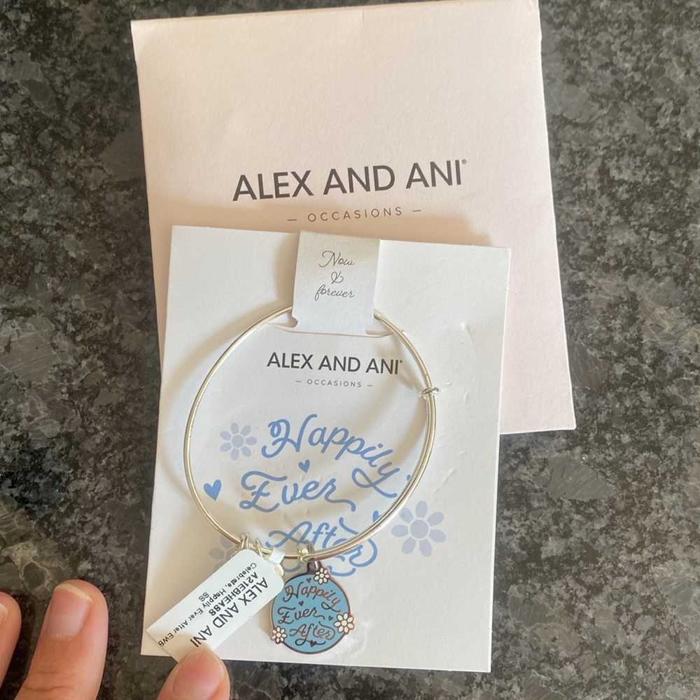 BRAND-NEW Alex and Ani “Happily Ever After” Bracelet